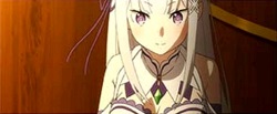 パチスロリゼロ モード示唆 膝枕エミリア