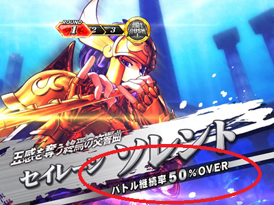 聖闘士星矢 海皇覚醒 継続率