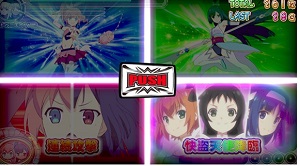 パチスロツインエンジェルBREAK│攻撃ルーレット演出